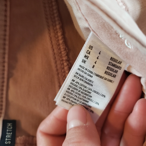 American Eagle 360 super stretch blush jeans - Picture 4 of 6